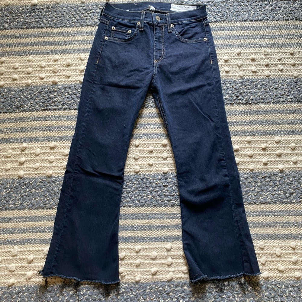 Rag and bone Cropped flare jeans